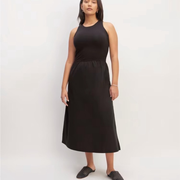 NWT! Everlane The Supima® High-Neck Riviera Dress, size small - Picture 3 of 7